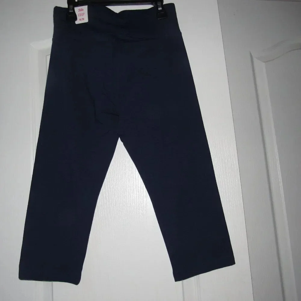 NWT JUSTICE Crop Blue Pull-On Pants Kids Size 18/20